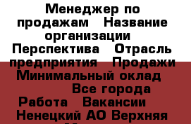 Менеджер по продажам › Название организации ­ Перспектива › Отрасль предприятия ­ Продажи › Минимальный оклад ­ 30 000 - Все города Работа » Вакансии   . Ненецкий АО,Верхняя Мгла д.